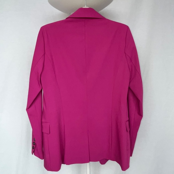 Twik (XS) dark pink tailored blazer with burgundy lining, EUC, by Simons. - Picture 2 of 16